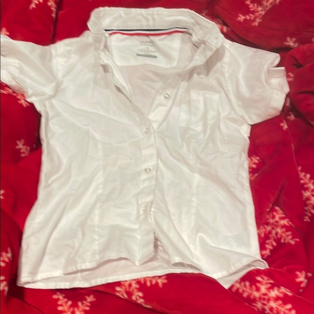 White Button-Up Shirt